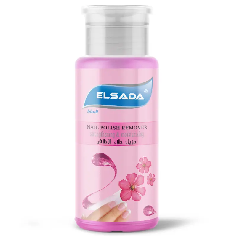 Elsada Nail Polish Remover 200 ml Pink
